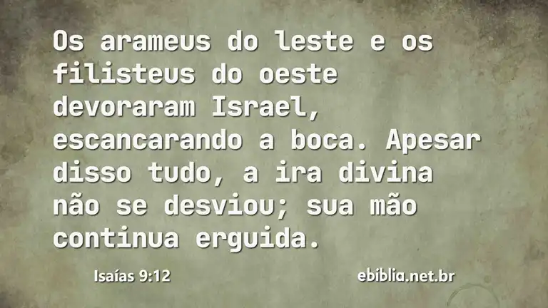 Isaías 9:12