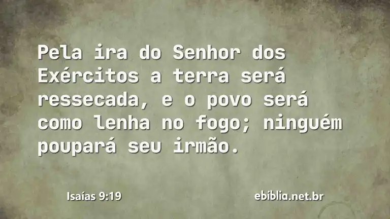 Isaías 9:19