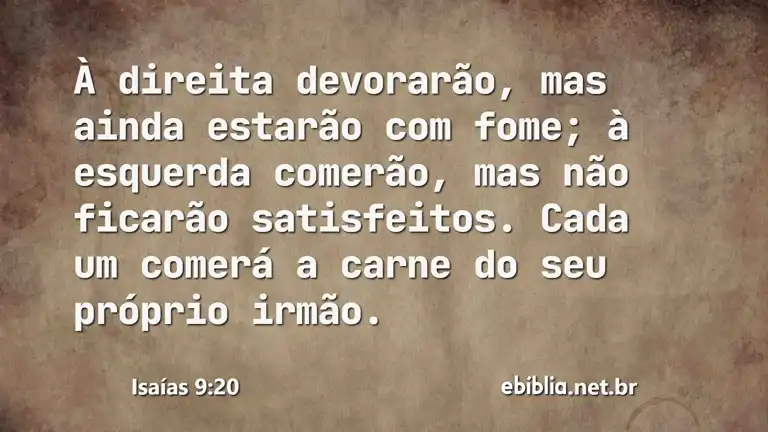 Isaías 9:20