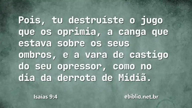 Isaías 9:4