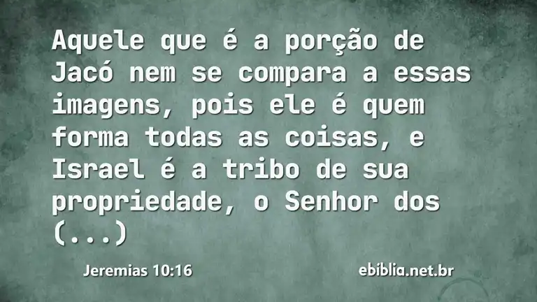 Jeremias 10:16