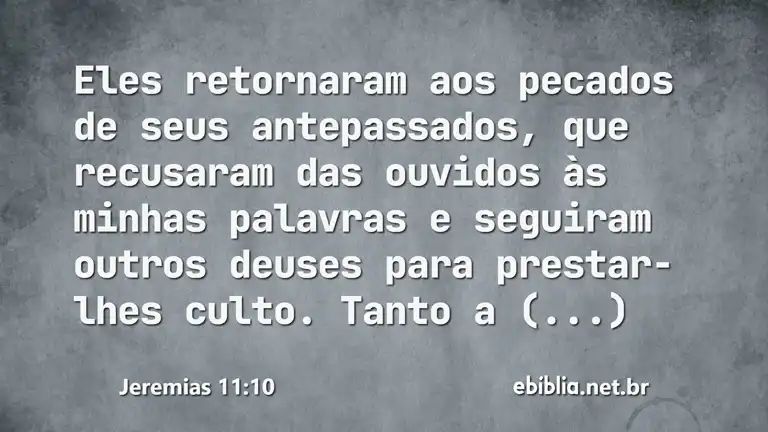 Jeremias 11:10