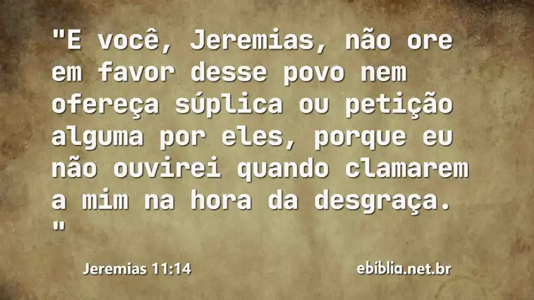 Jeremias 11:14