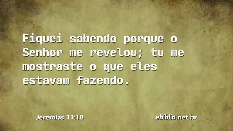 Jeremias 11:18