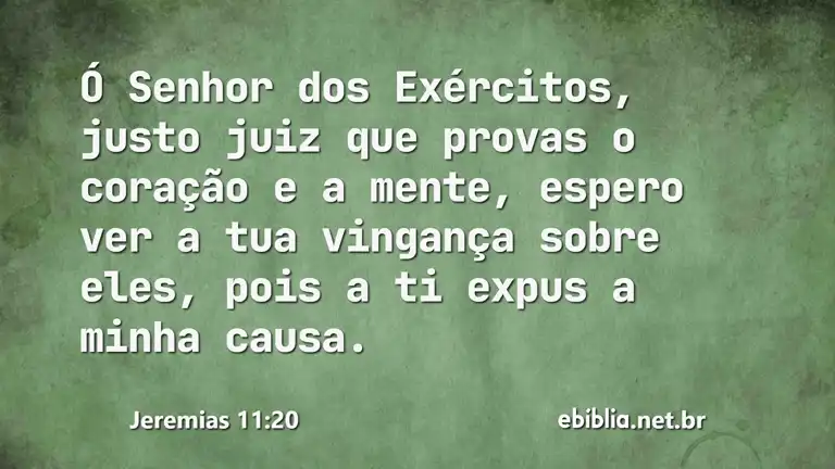 Jeremias 11:20