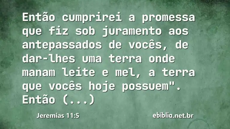 Jeremias 11:5