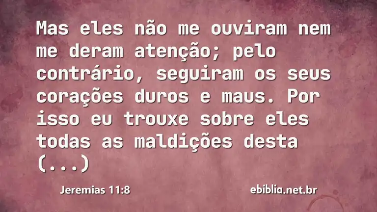 Jeremias 11:8