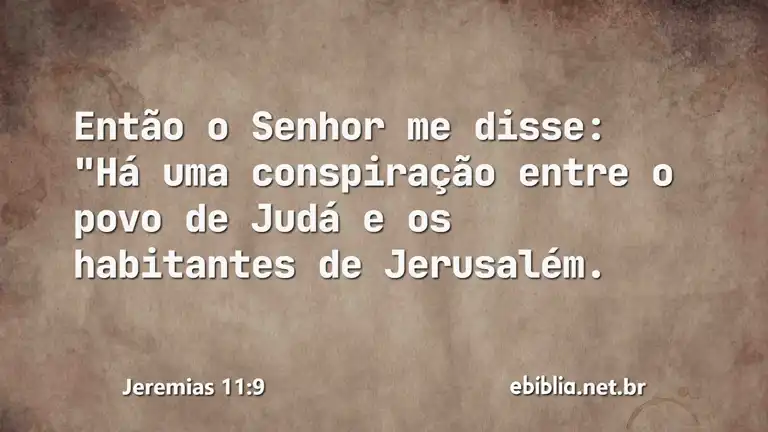 Jeremias 11:9