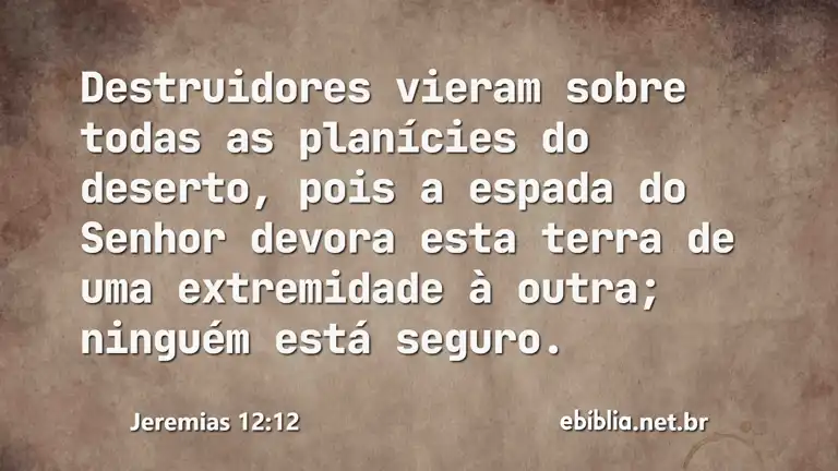 Jeremias 12:12