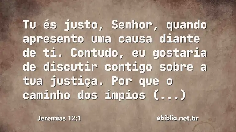 Jeremias 12:1