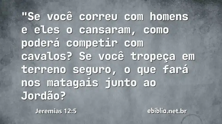 Jeremias 12:5