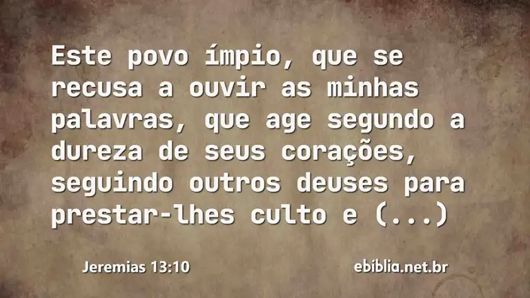 Jeremias 13:10