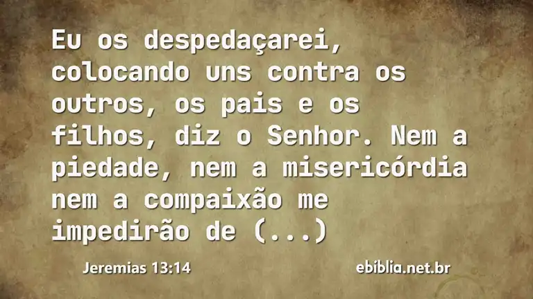 Jeremias 13:14