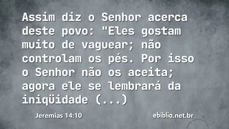 Jeremias 14:10