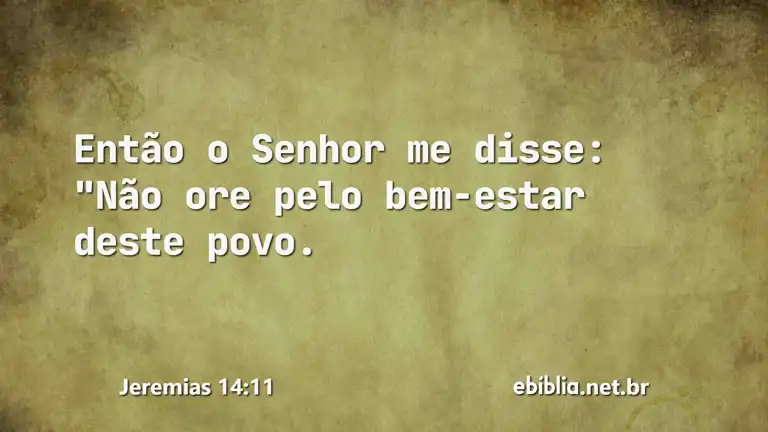 Jeremias 14:11