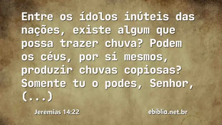 Jeremias 14:22