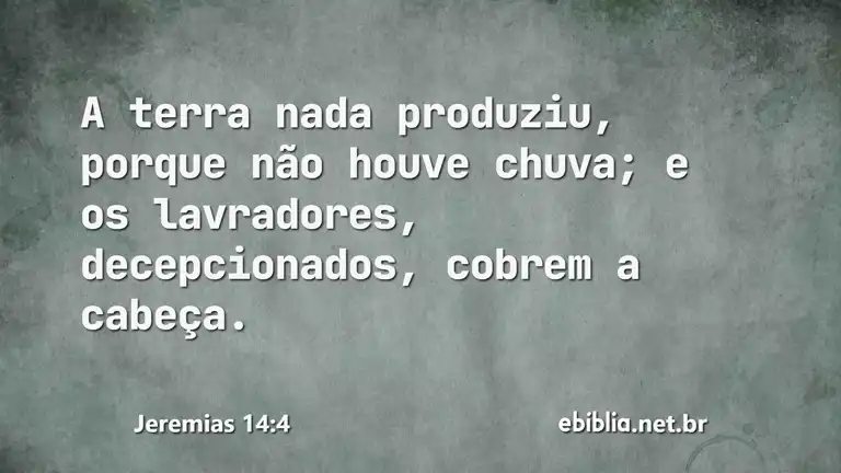 Jeremias 14:4