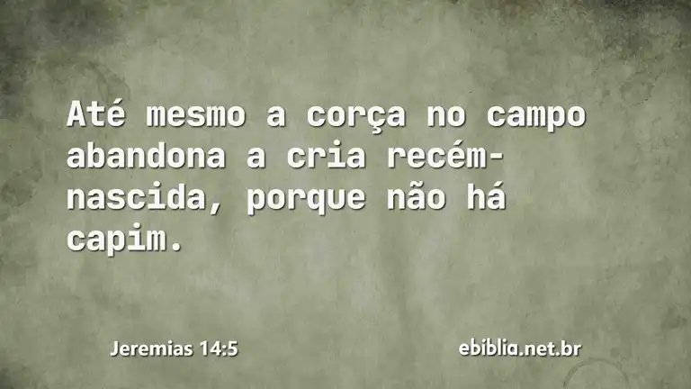 Jeremias 14:5