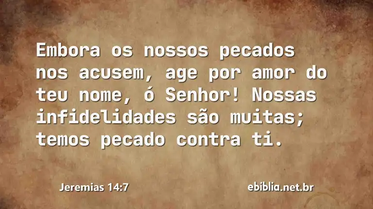 Jeremias 14:7