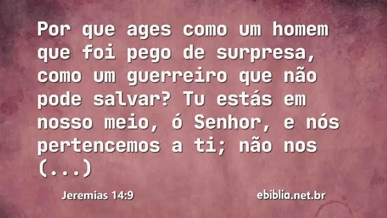 Jeremias 14:9