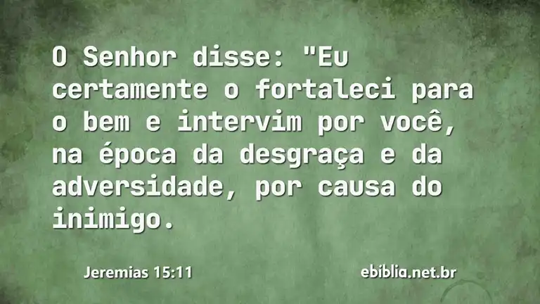 Jeremias 15:11