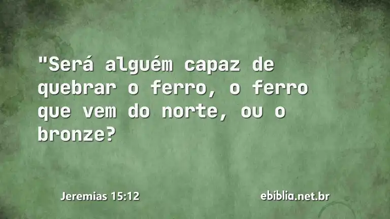 Jeremias 15:12