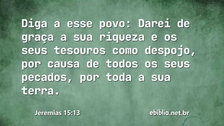 Jeremias 15:13