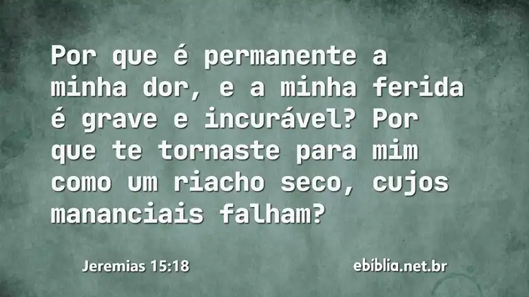 Jeremias 15:18