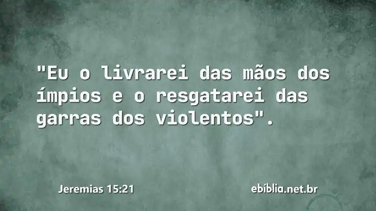 Jeremias 15:21