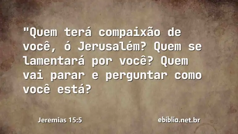 Jeremias 15:5