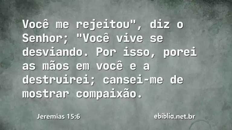 Jeremias 15:6