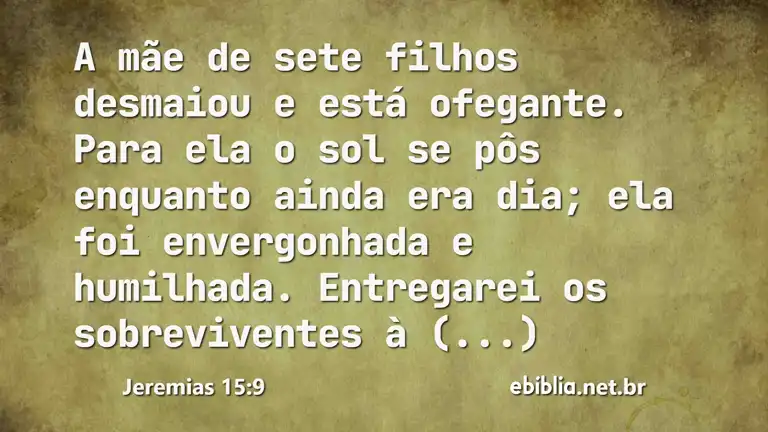 Jeremias 15:9