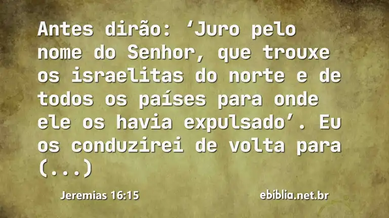 Jeremias 16:15