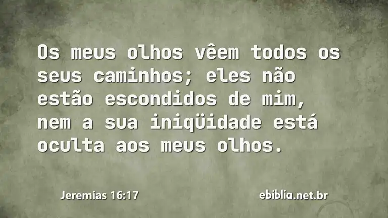 Jeremias 16:17