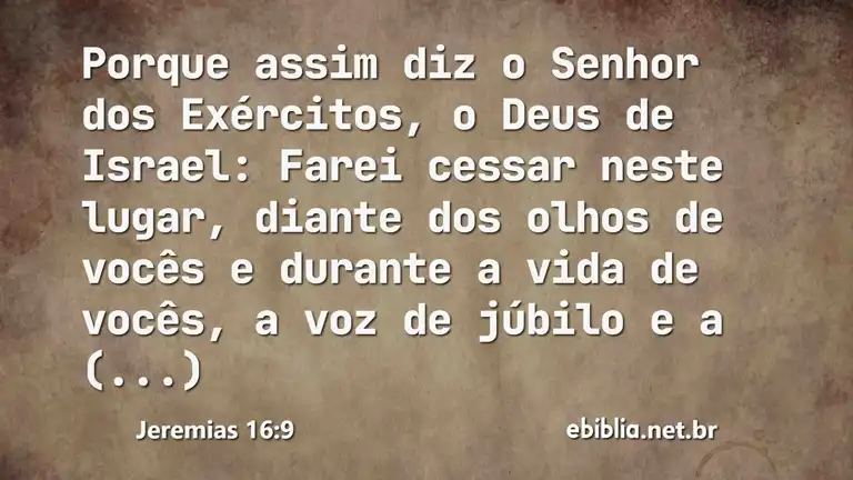 Jeremias 16:9