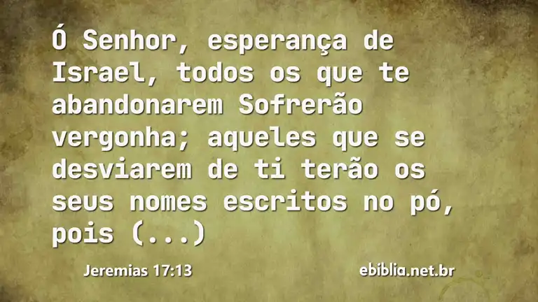 Jeremias 17:13