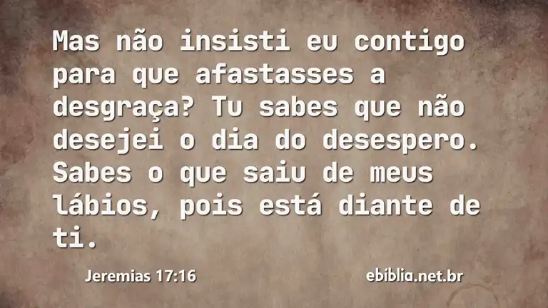 Jeremias 17:16