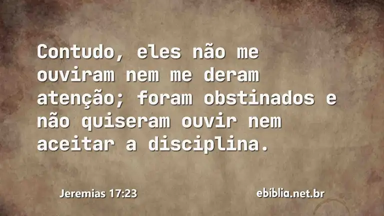 Jeremias 17:23