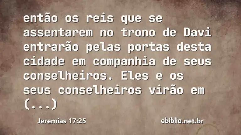 Jeremias 17:25