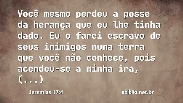 Jeremias 17:4