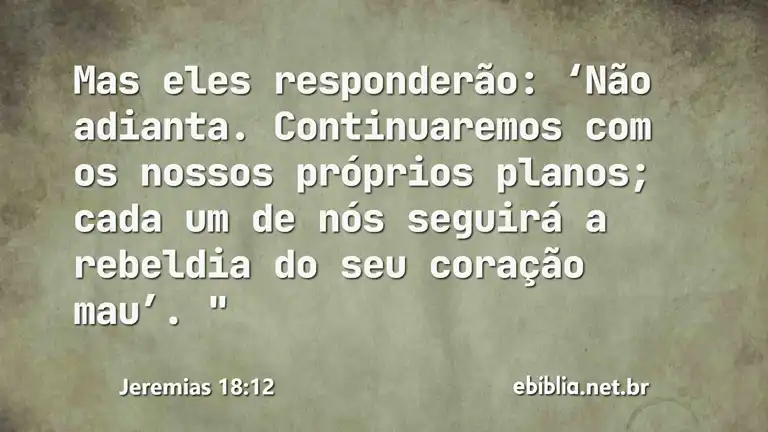 Jeremias 18:12