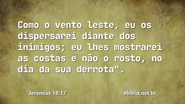 Jeremias 18:17