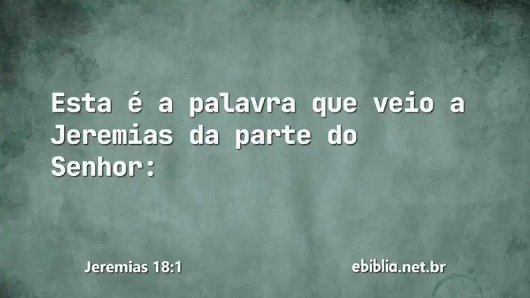 Jeremias 18:1