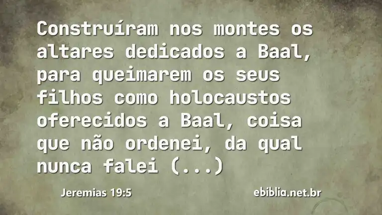 Jeremias 19:5