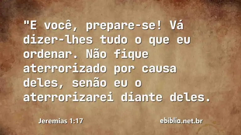 Jeremias 1:17