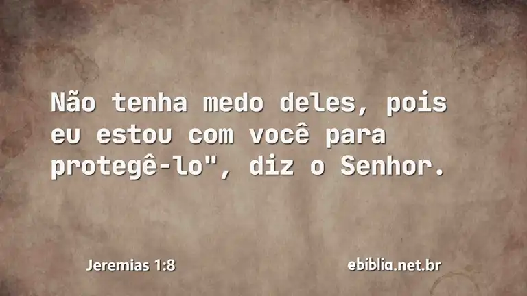 Jeremias 1:8