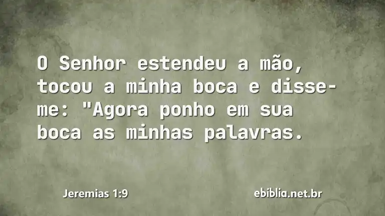 Jeremias 1:9