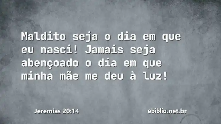 Jeremias 20:14