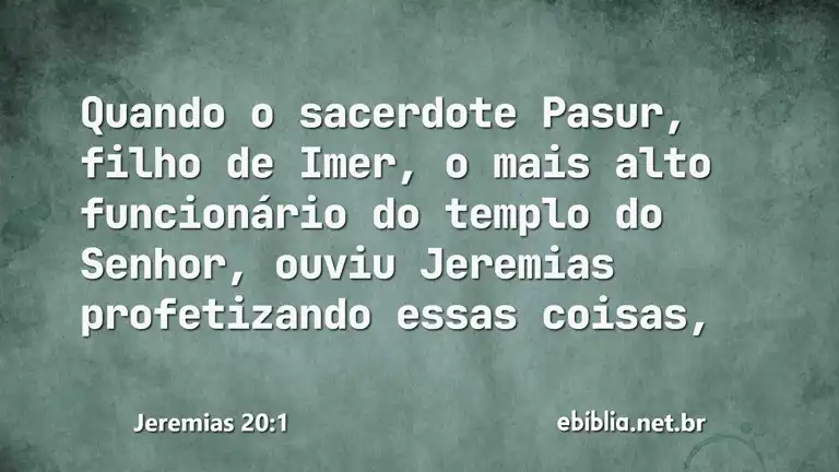 Jeremias 20:1