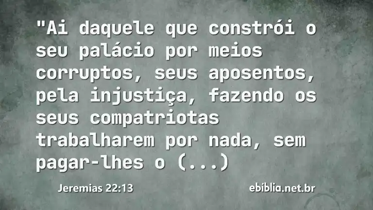 Jeremias 22:13